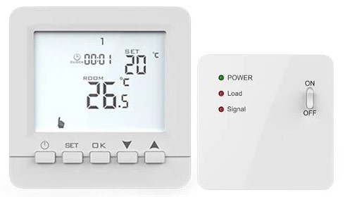 Терморегулятор HSens HS02B05 RF (16А)